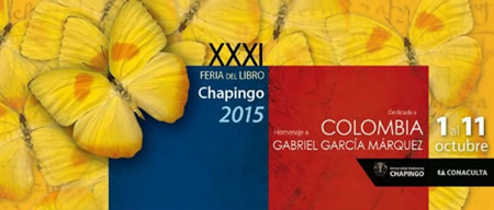 Colombia presente en la XXXI Feria del Libro Chapingo 2015, México