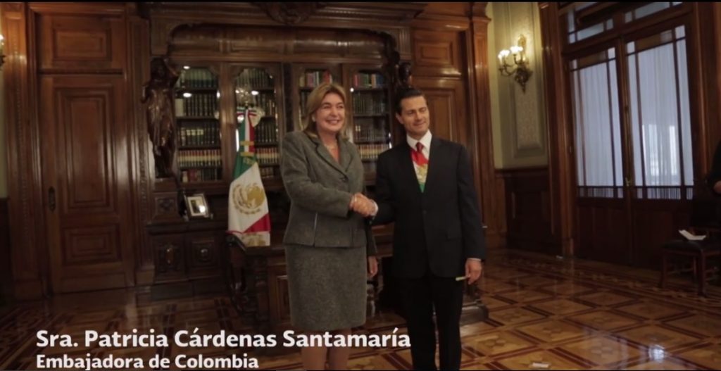 EMBAJADORA DE COLOMBIA EN MEXICO
