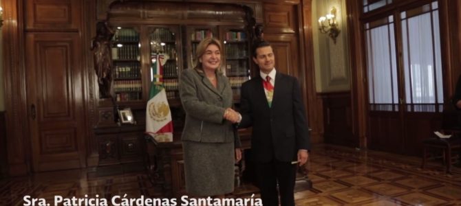 FELICITACIÓN A DOÑA PATRICIA CÁRDENAS, EXCELENTÍSIMA EMBAJADORA