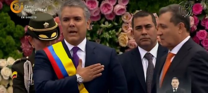 IVÁN DUQUE nuevo presidente de Colombia