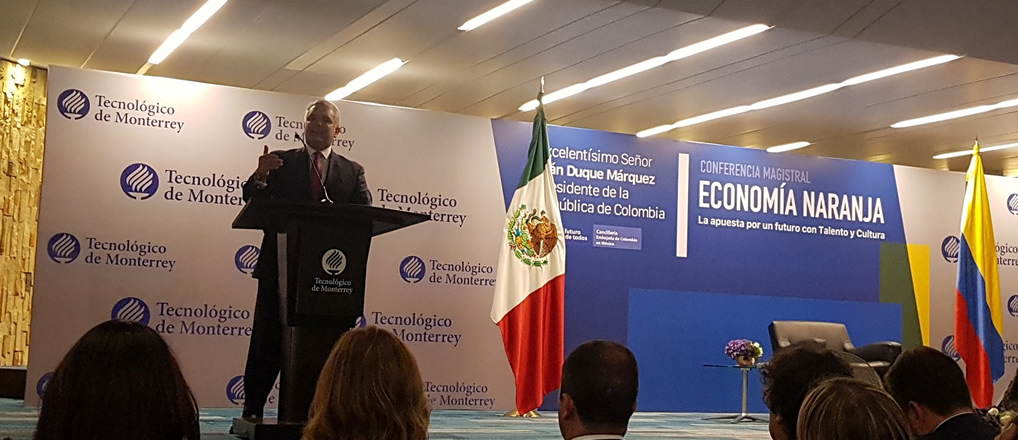 Colombia, país de talento y creatividad: presidente Iván Duque