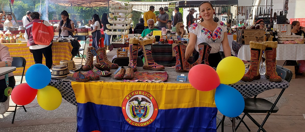 Feria Gastronómica Colombiana en Cuauhtémoc