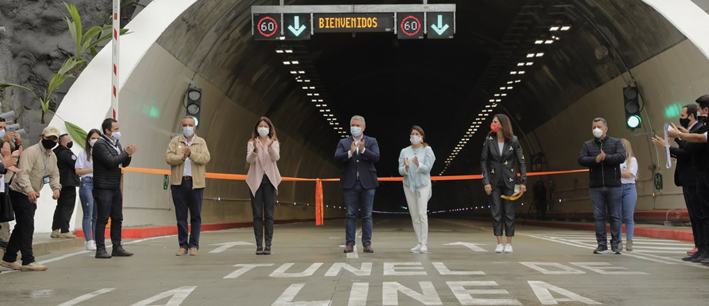 Colombia inaugura el túnel más largo de América Latina