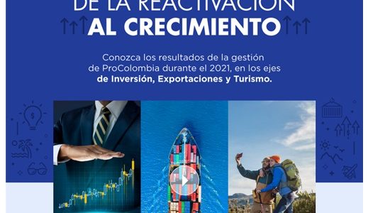 Resultados ProColombia 2021: De la reactivación al crecimiento