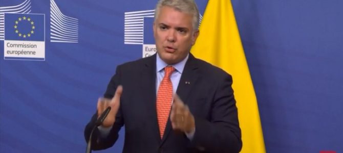 Duque anuncia hito de crecimiento de la economía colombiana de un 10,2 % en 2021