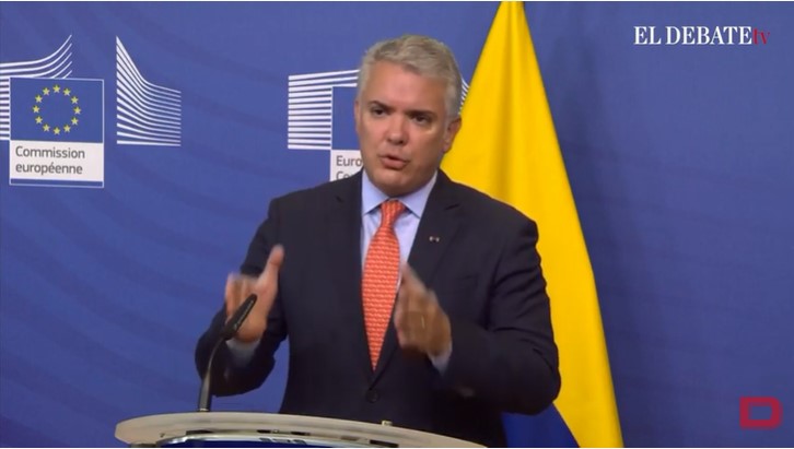 Duque anuncia hito de crecimiento de la economía colombiana de un 10,2 % en 2021