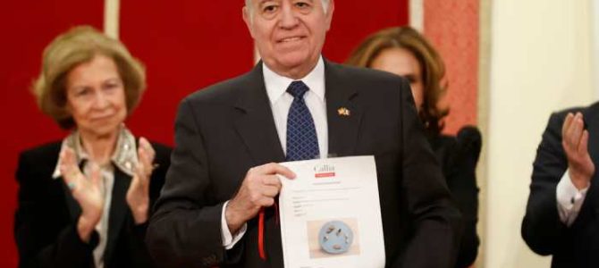Valentín Díez Morodo recibe el Premio Iberoamericano de Mecenazgo 2023