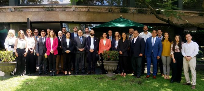 Venturosa reunión con Álvaro Moisés Ninco Daza, Embajador de Colombia