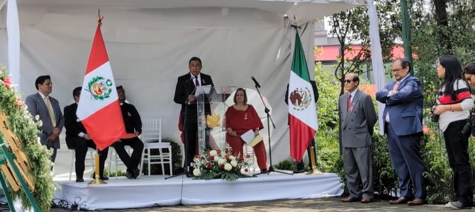 Festejo del Día Nacional del Perú 2024